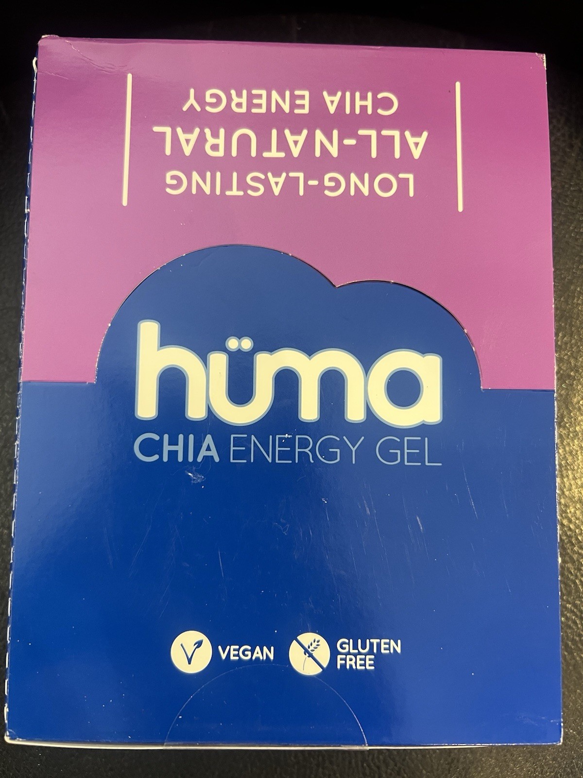 HUMA FOOD HUMA CHIA ENERGY GEL BLUEBERRY Box Of 24ct.
