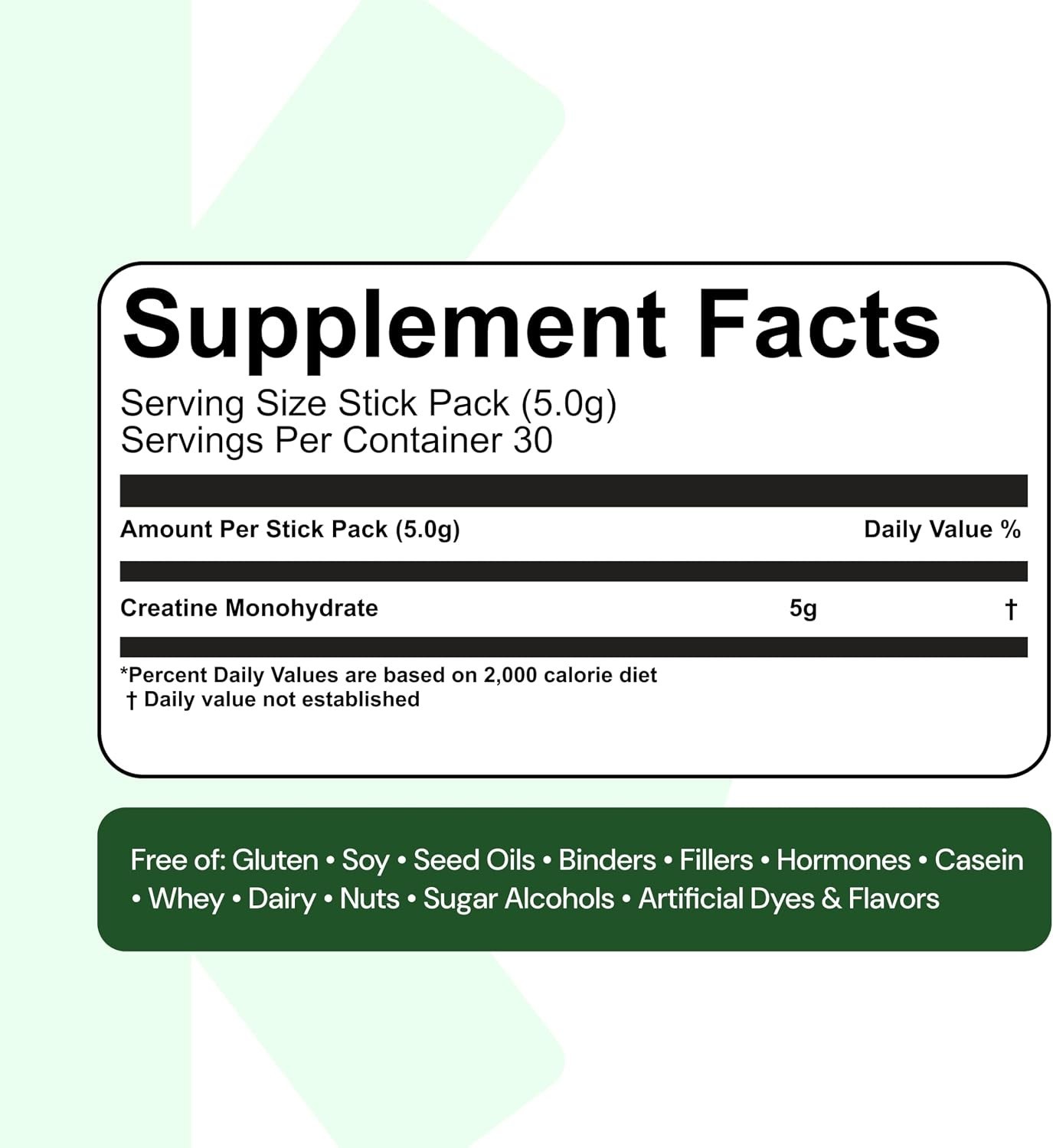 Creatine Monohydrate Powder – Unflavored – 30 Single-Serve Packs | NSF Certif…