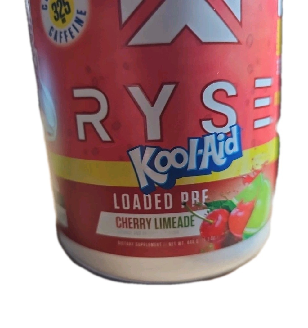 RYSE Loaded Pre Powder Bodybuilding Supplement – Cherry Limeade – Size: 5.1 oz