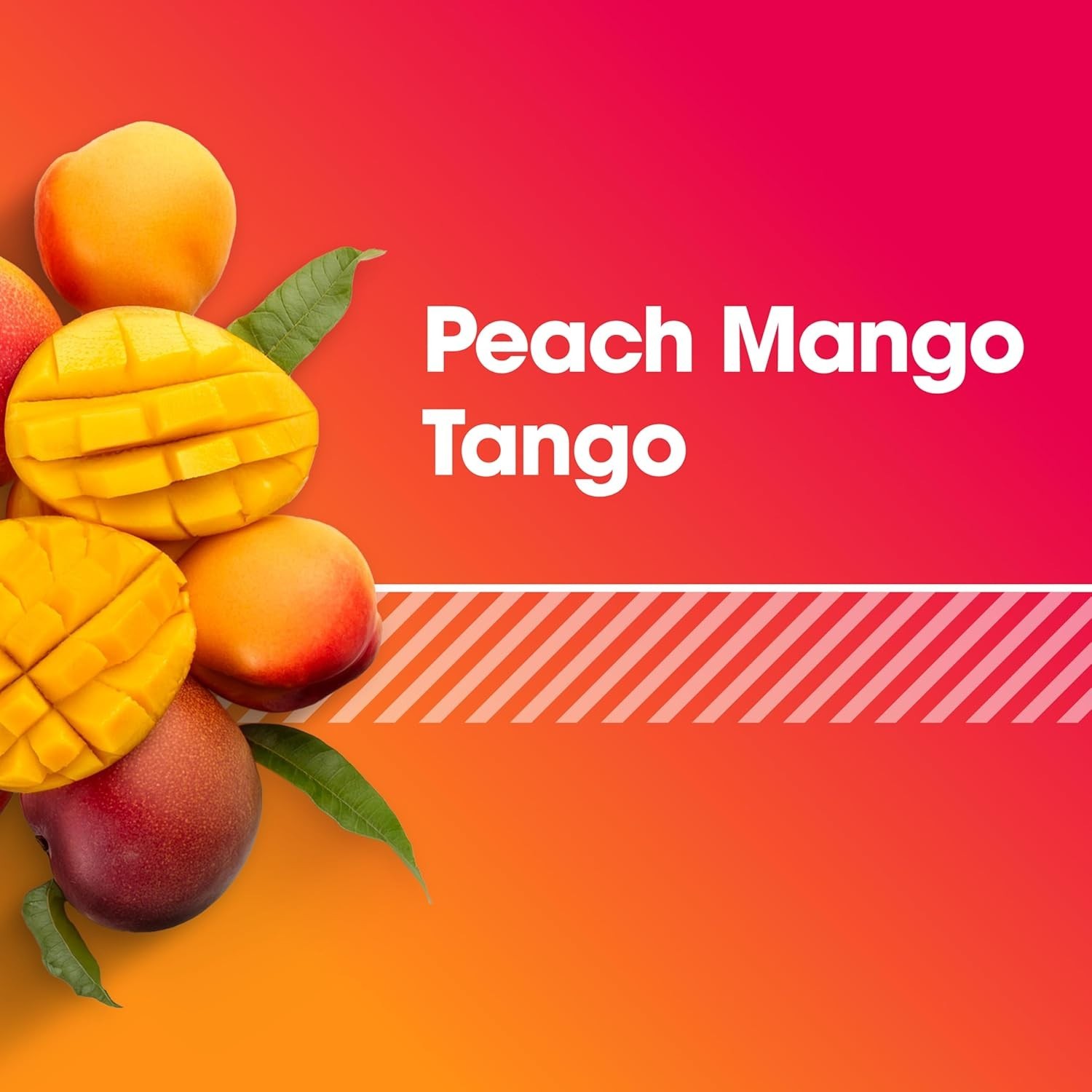 Amino Energy Powder – Peach Mango Tango, 100mg Caffeine per Serving, 30 Servings