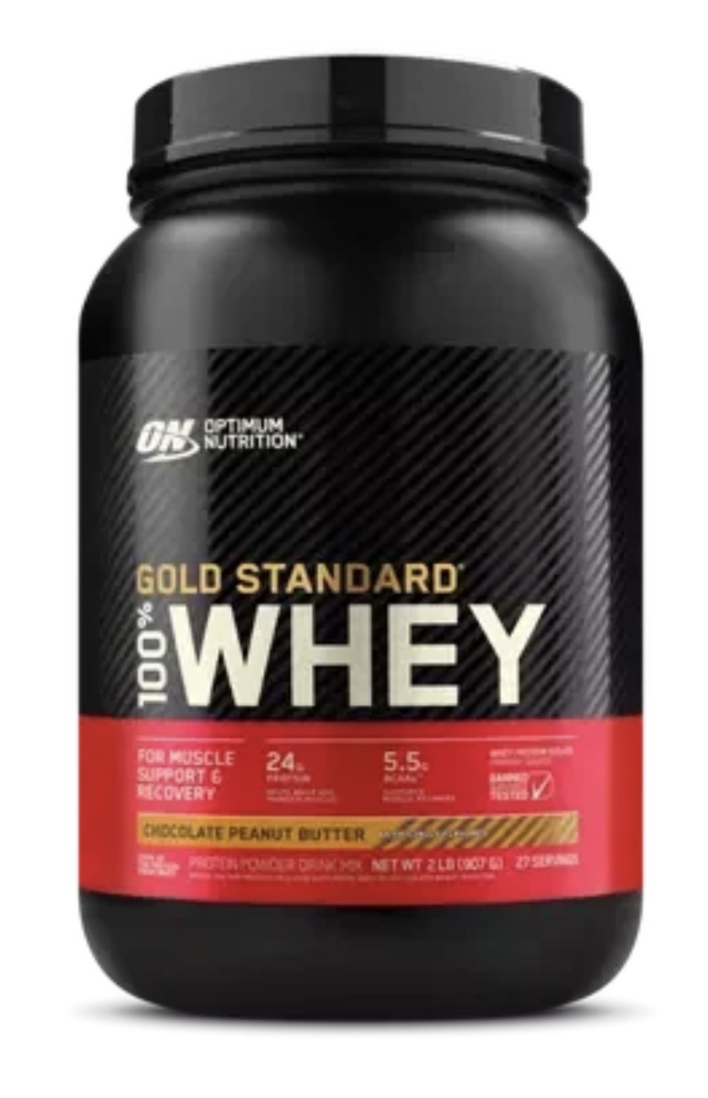 Optimum Nutrition Gold Standard 100% Whey Protein Chocolate Peanut Butter 12/26