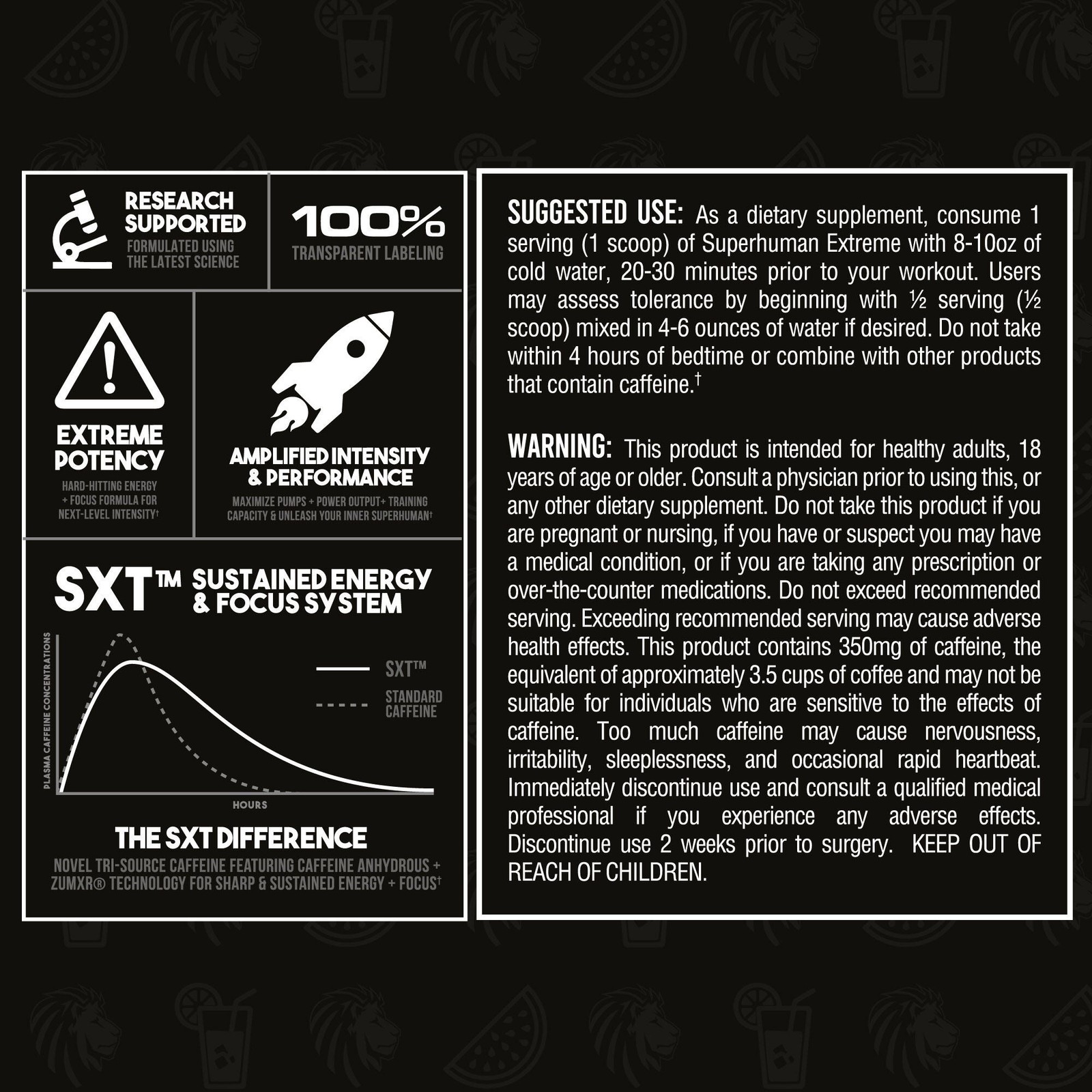 Superhuman Extreme – Watermelon Lemonade(21 Servings)