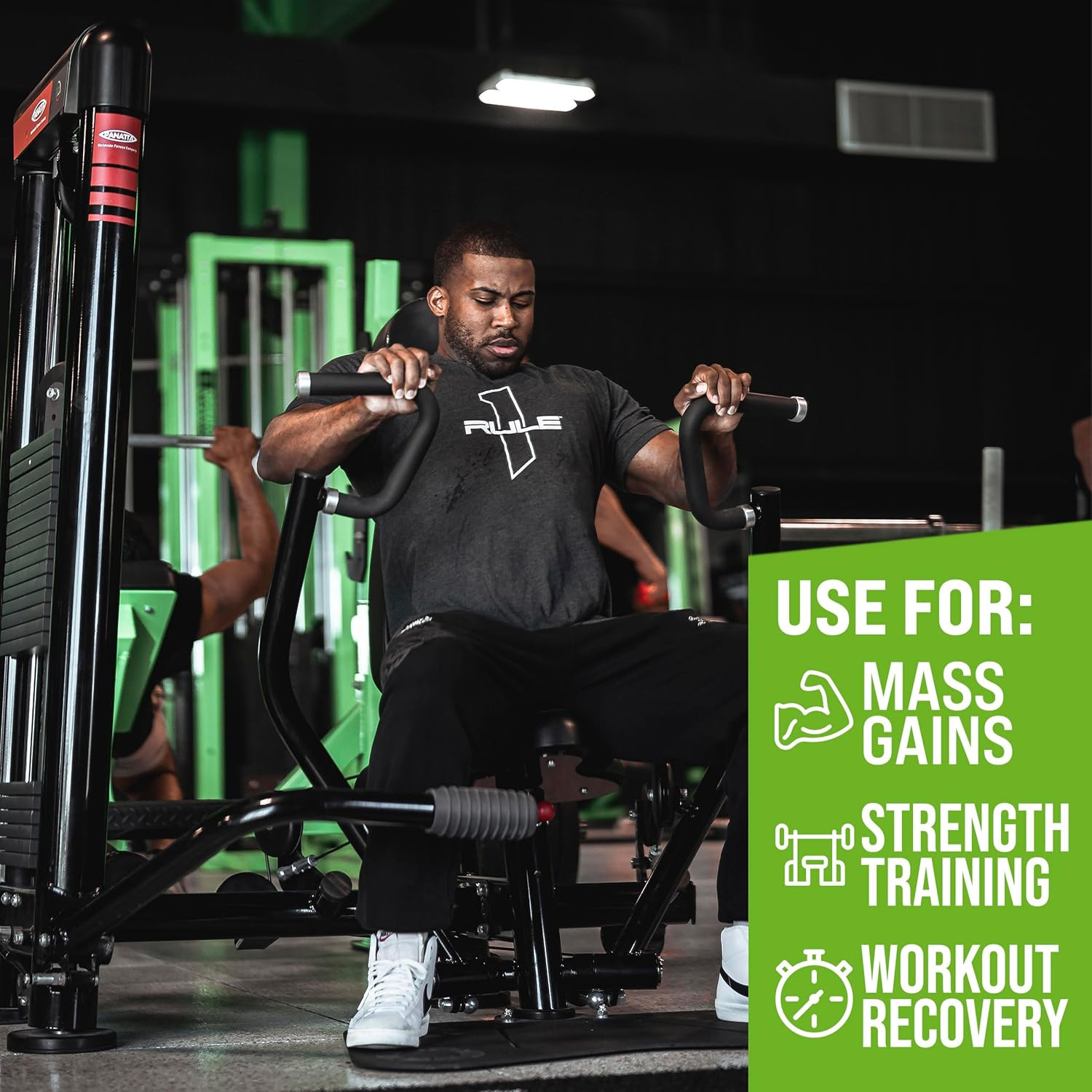 Rule 1 Proteins Mass Gainer – High-Calorie Weight Gain Formula with 1,220+ Calor