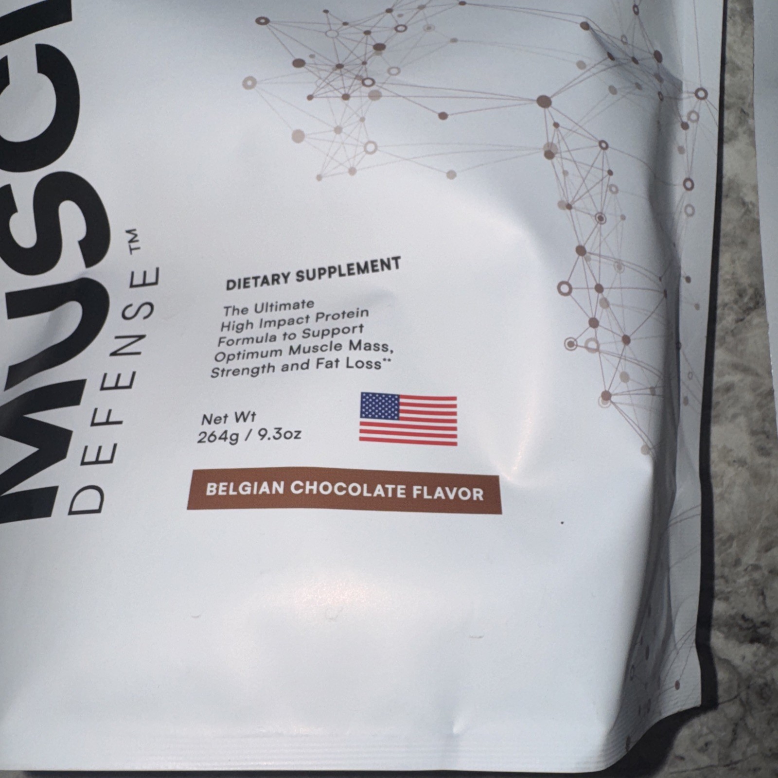 Muscle Defense Belgian Chocolate – ApexLabs Exp 11/26 2 – 9.3 Oz Bags