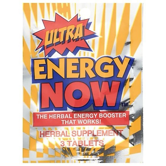 Energy Now Ultra Herbal Supplements 72 Packs 3 Pills In Each Pack 3 Boxes