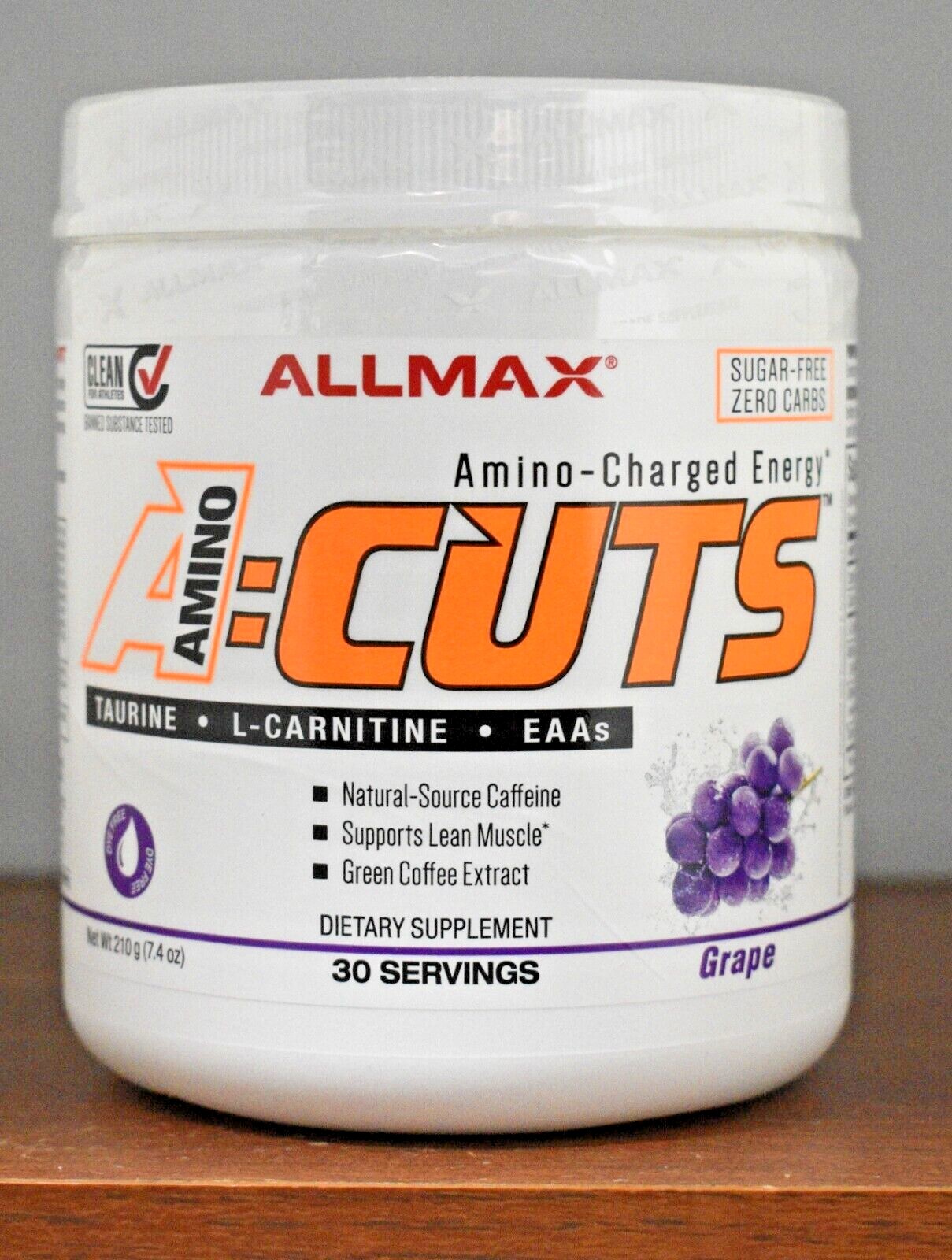 ALLMAX A:CUTS AminoCuts Amino Charged Energy Drink Booster ACUTS Choose Flavor