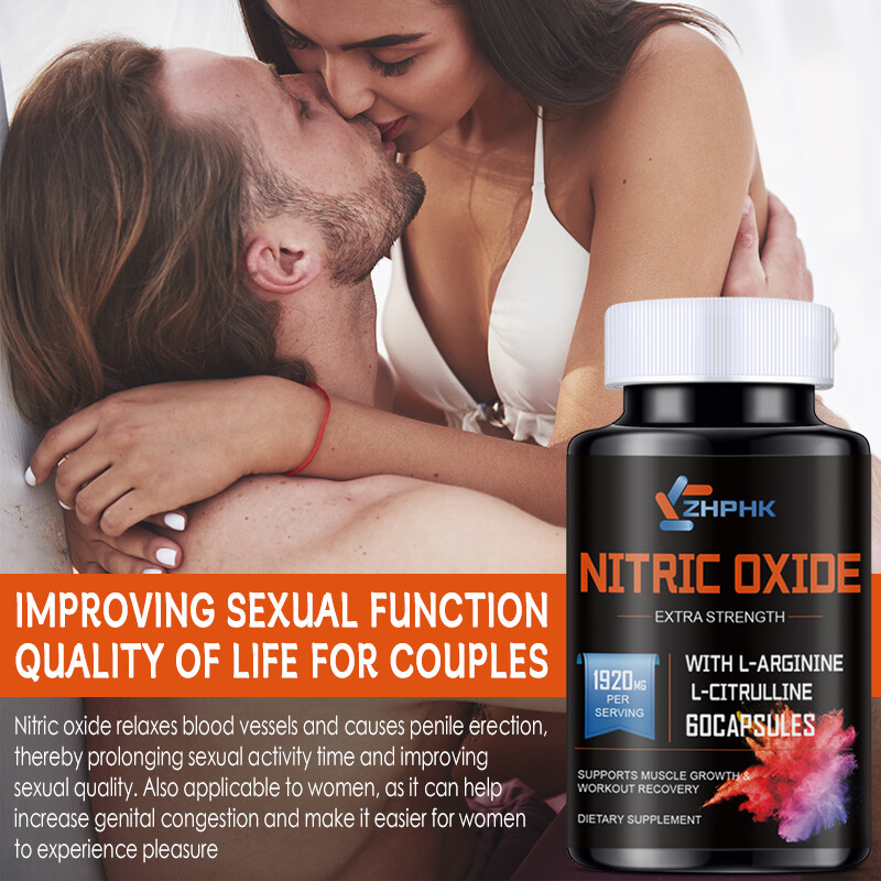 Extra Strength Nitric Oxide Supplement L Arginine 3X Strength -Citrulline Malate