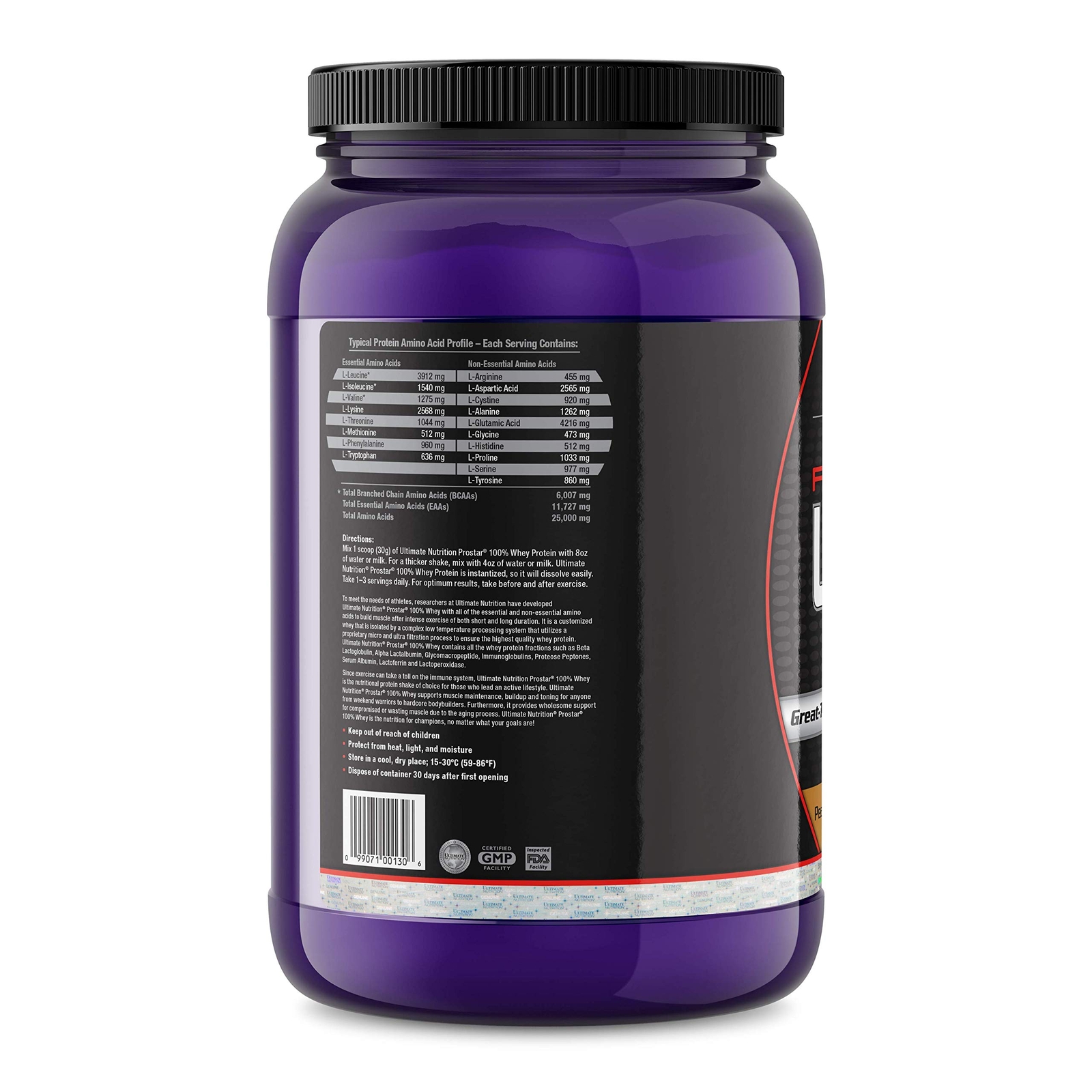Prostar Whey Protein Powder 25 Grams of Protein – 30 Servings, PB&J, 2 Pounds