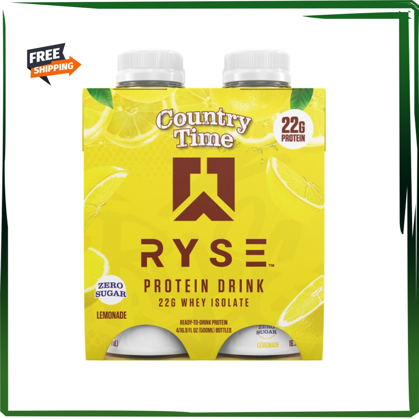 RYSE Protein RTD County Time Lemonade