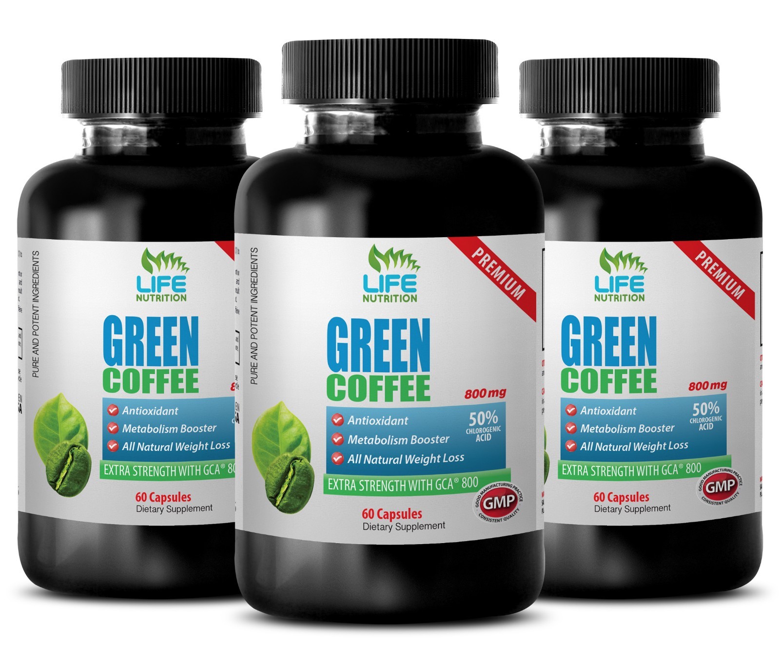 Fashion Slimming Coffee – Green Coffee Extract GCA 800mg – Metabolism Diet 3B