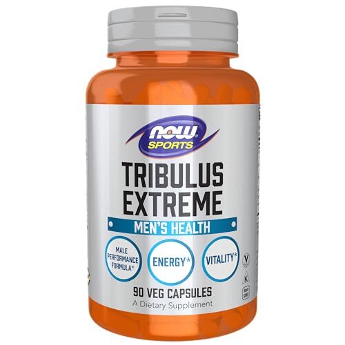 NOW FOODS Tribulus Extreme 90 Veg Caps, Clearance for Best By 07/2026