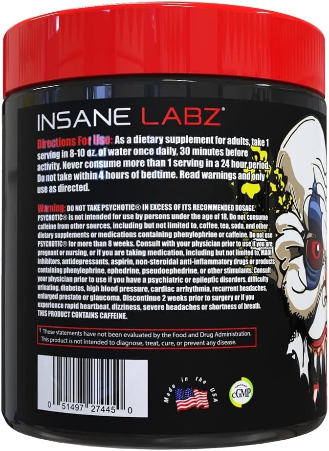 DMAE Pre-Workout Supplement 60 Servings”