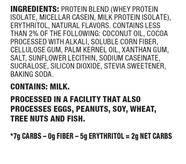 Quest Protein Powder Cookies & Cream 20g Protein 1.6LB