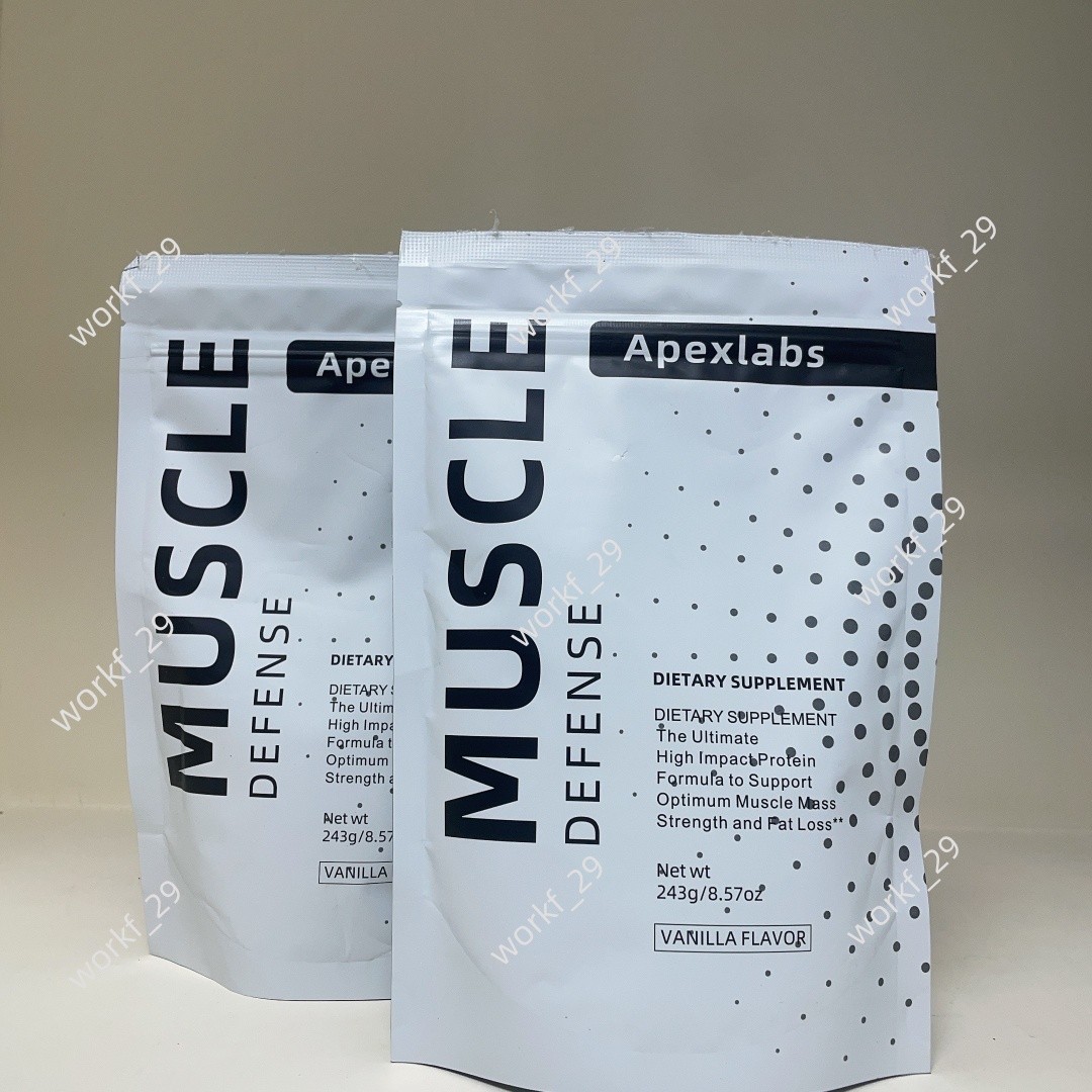Apex Labs Muscle Defense Dietary Supplement, Vanilla 8.57 oz 1-3 pack