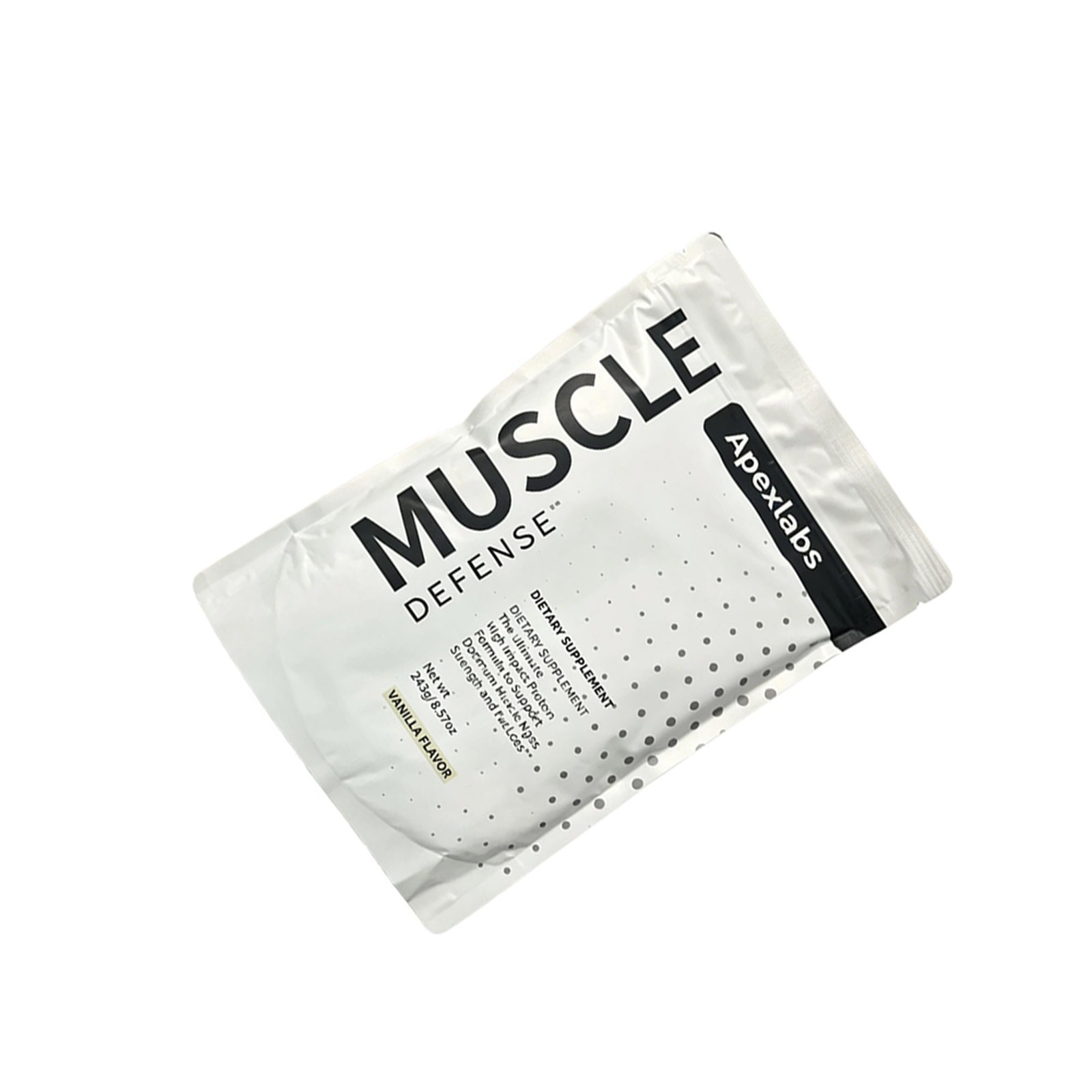 Muscle Defense Dietary Supplement, Vanilla – 8.57 oz – New