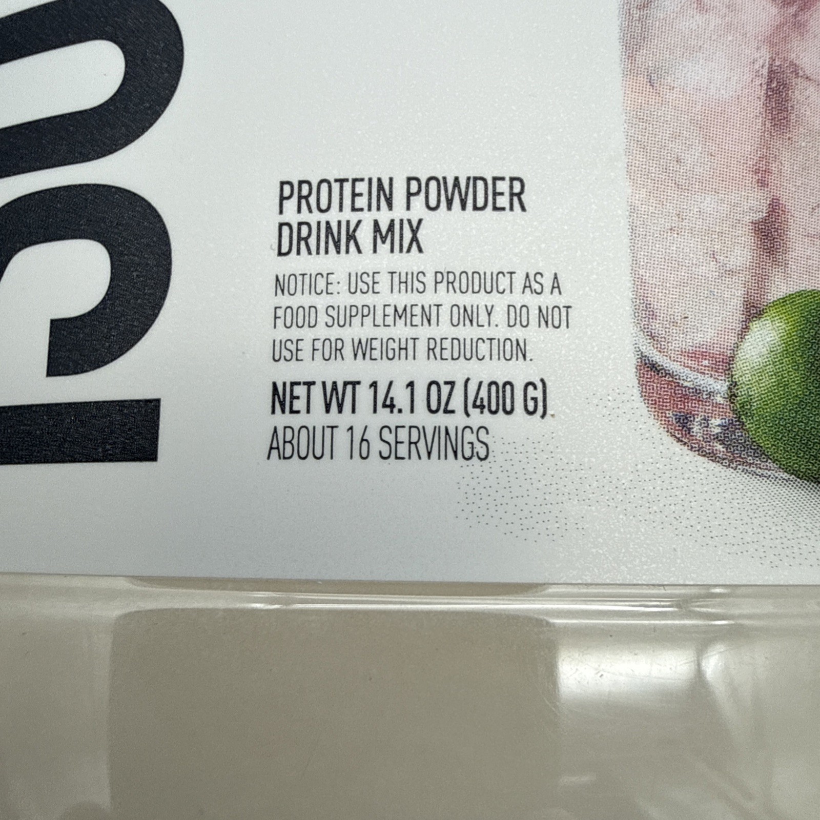 Clear Low Carb Protein Powder, Watermelon Lime, 16 Servings 20g Protein