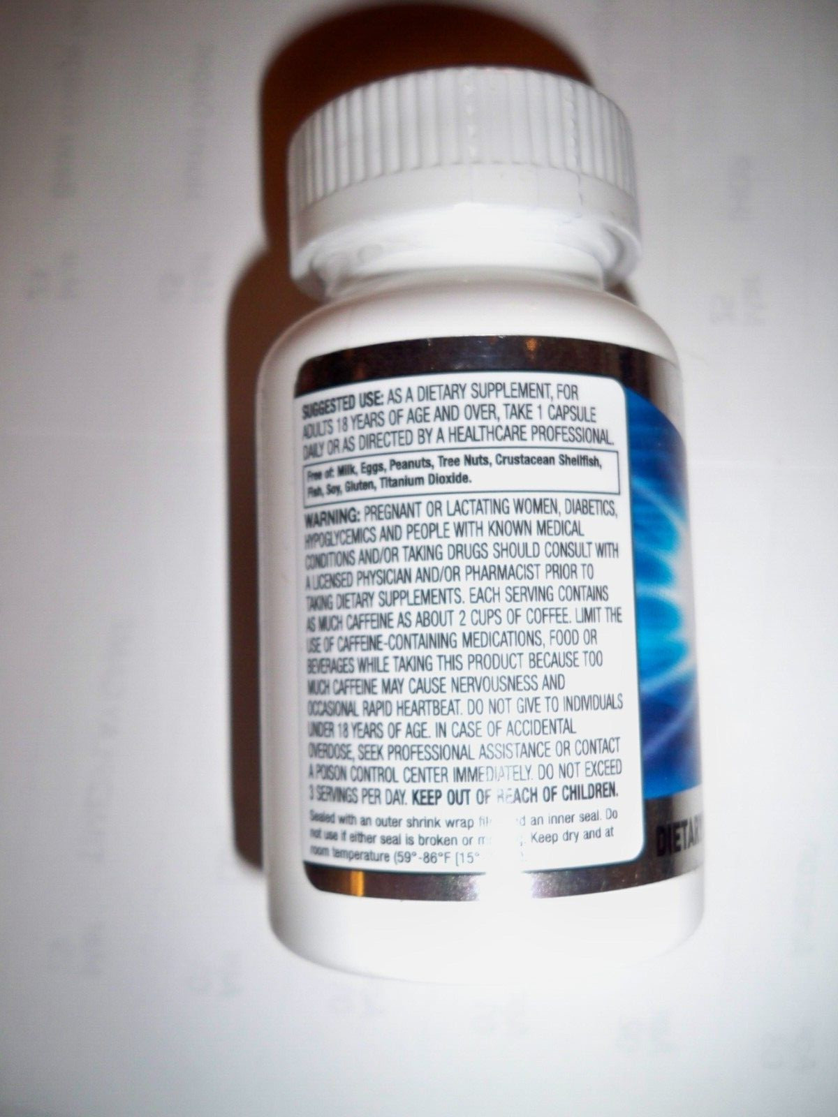Caffeine Pills Supplement 200 mg 240 Capsules 200mg 200 + 40 Caffiene Caffene