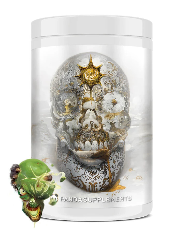 Panda Supps SKULL – High Stim Super Nootropic Pre-Workout (Free Ship) 40 Serv