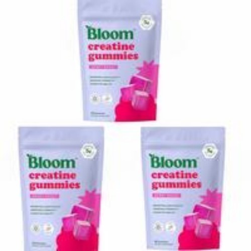 NEW Bloom Creatine Monohydrate Gummies, 5g Per Serving, Sugar Free Creatine US