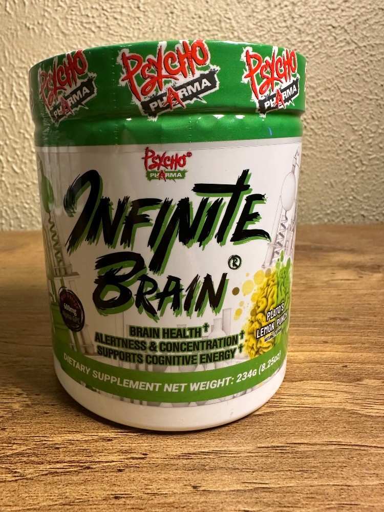Psycho Pharma Infinite Brain Nootropic Plato’s Lemon Punch 30 Servings New