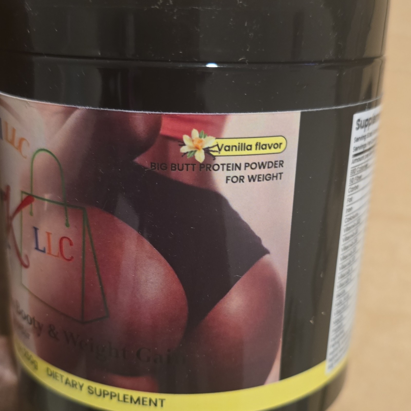 Kreyol LLC Curves Booty & Weight Gain Protein Powder Vanilla 8.8 oz