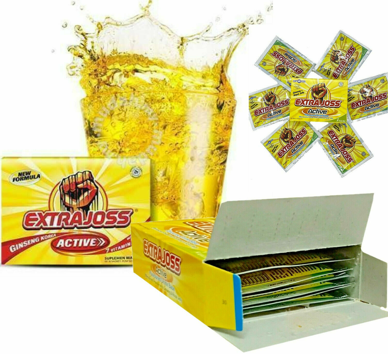 EXTRA JOSS -20 Boxes (120 SACHETS) HALAL Free Shipping DHL EXPRESS