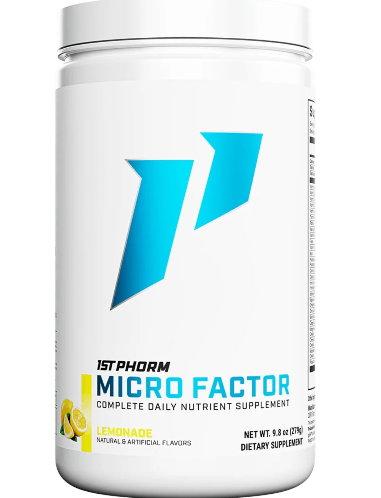 1ST Phorm MICRO FACTOR Daily Nutrition 10 oz ( 30 Serv ) Lemonade BEST BY 11/26