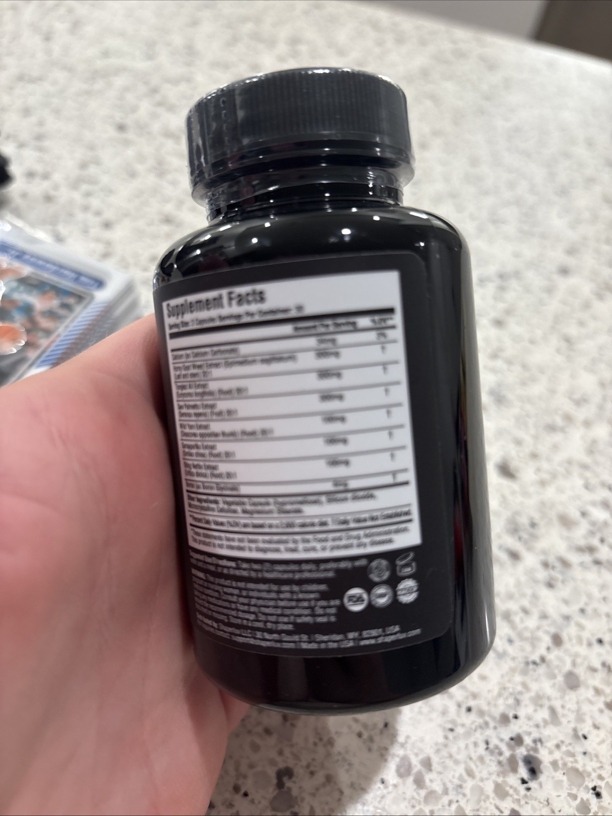 Sculpt Nation Test Boost Max – Testosterone Support for Men, 60 Capsules
