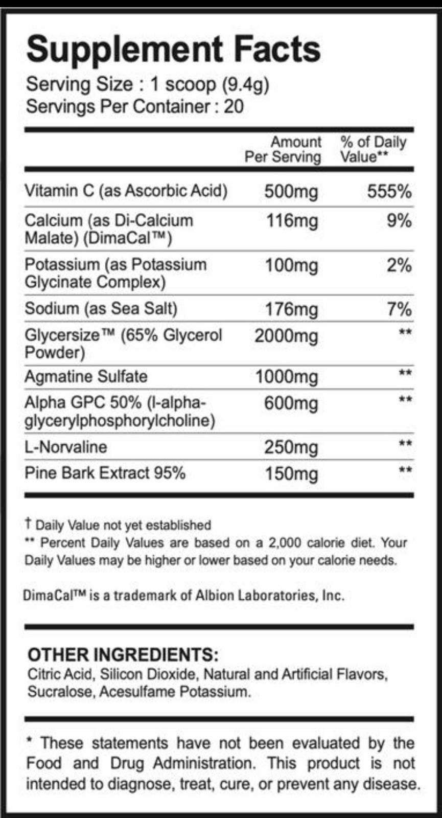 1st Phorm AlphaSurge Powder Dietary Supplement Berry Lemonade 6.7 oz (190g)