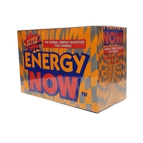 6 Boxes Of Energy Now Ultra Herbal Supplements 144 Packs 3 Pills In Each Pack