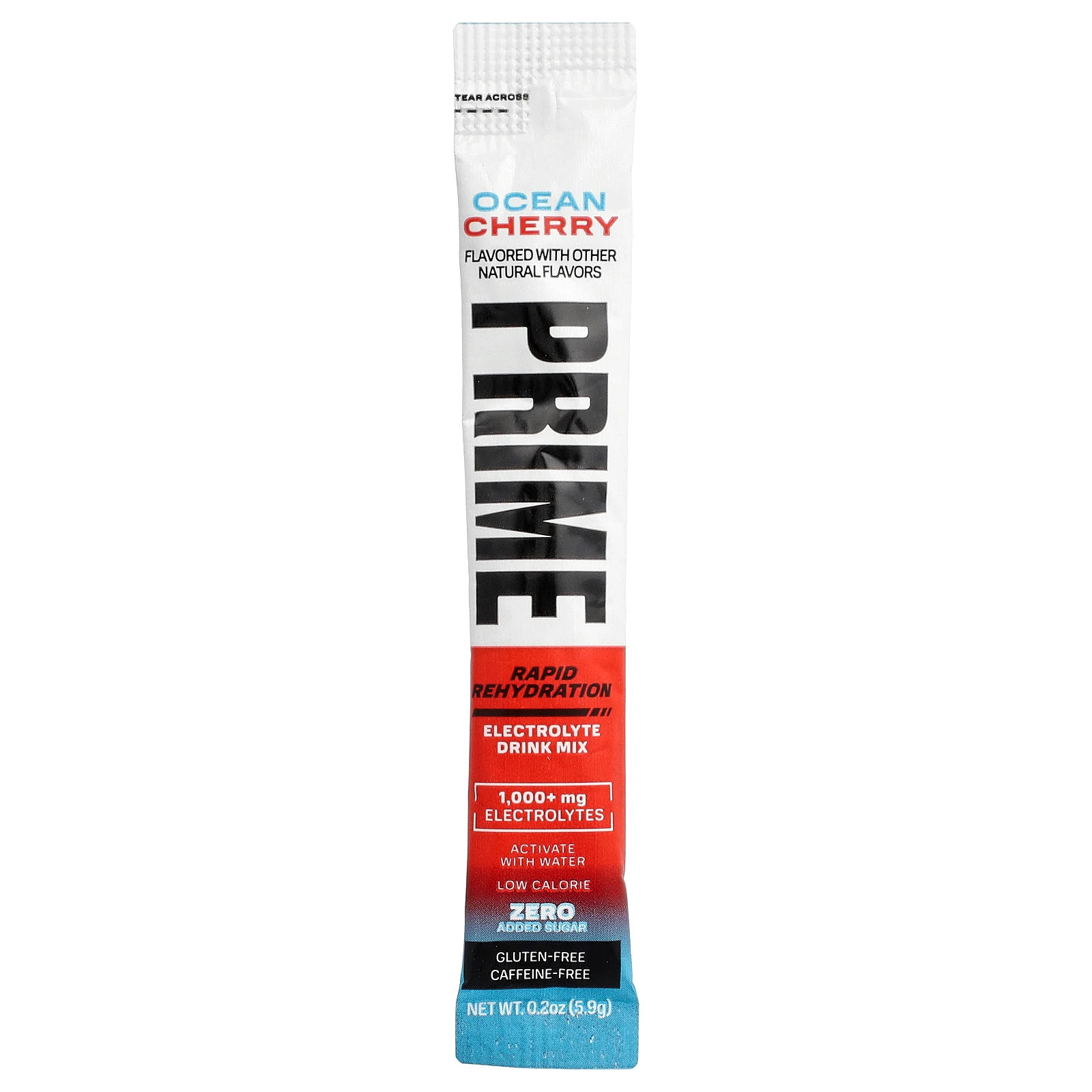 Rapid Rehydration, Electrolyte Drink Mix, Ocean Cherry, 16 Sticks, 0.2 oz (5.9