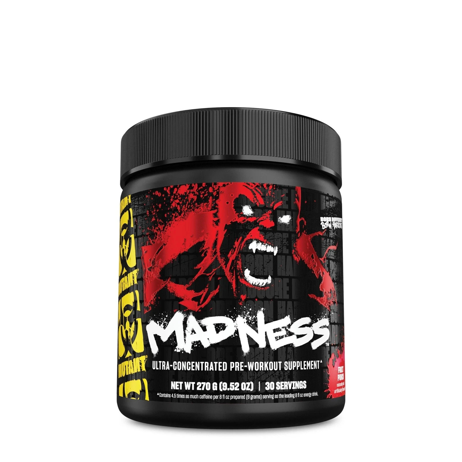 Madness Pre-Workout – Fruit Punch (30 Servings)