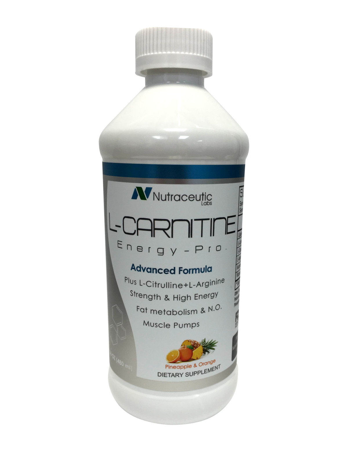 L-CARNITINE 3000mg + L-Arginine Citrulline,Muscle,Strength, Fat Burner Pineapp