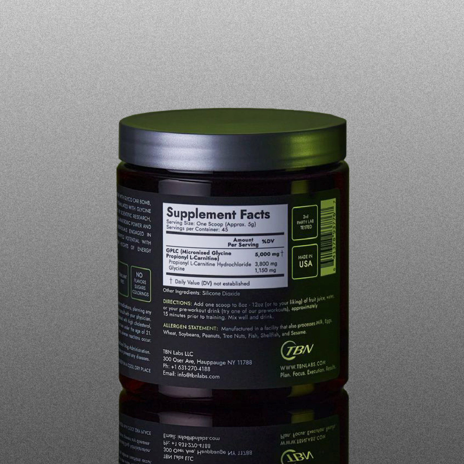 Glyco Car Bomb – Glycine Propionyl L Carnitine
