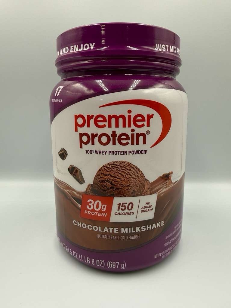 Premier Protein 100% Whey Powder Chocolate Flavor, 30g Protein Exp: 07-2027+