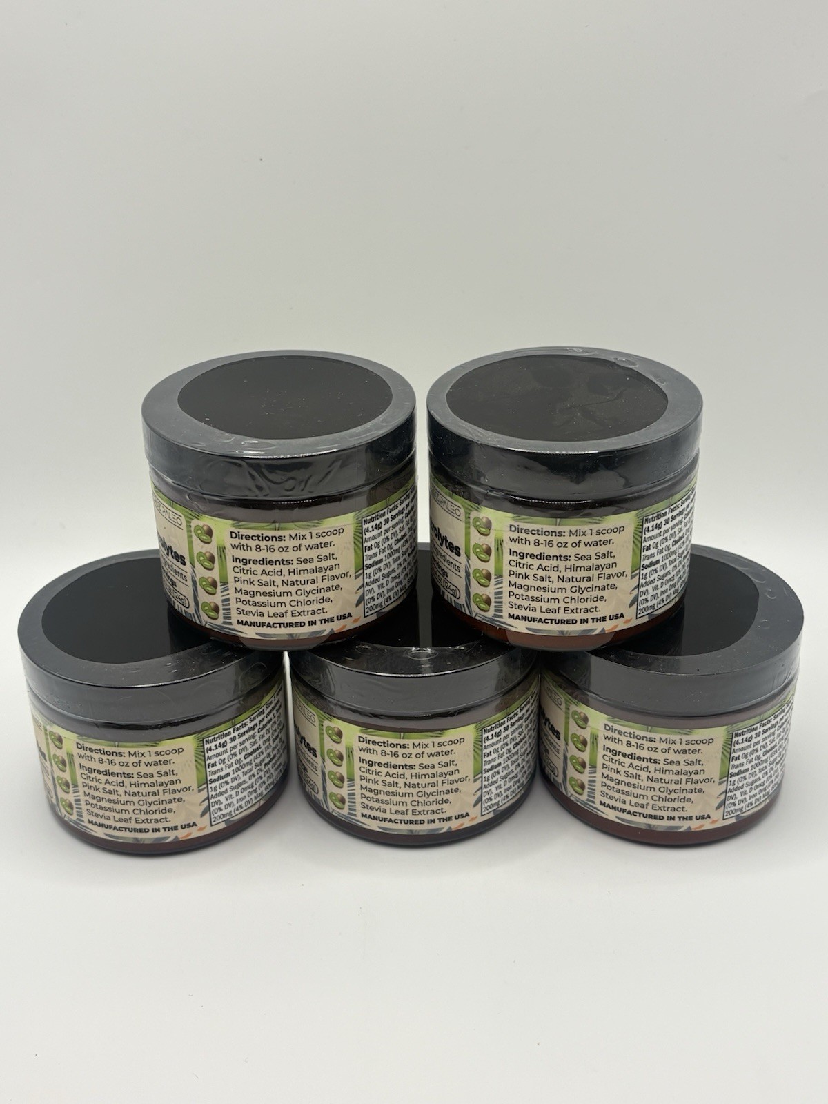 5 Pack Santa Cruz Paleo Kiwi Electrolytes Powder 30 Servings 4.4oz Exp 01/27