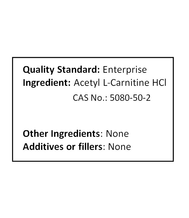 100% PURE 500g ACETYL L-CARNITINE (ALCAR) POWDER Amino Acid memory