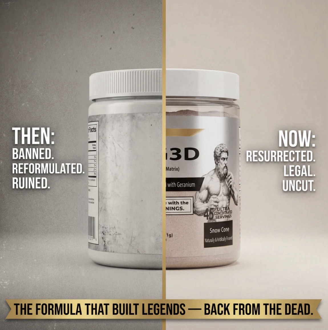 Vintag3D Ultimate Pre-Workout Matrix W/Geranium By Vintage Muscle💪🏛️🧪💥🍧