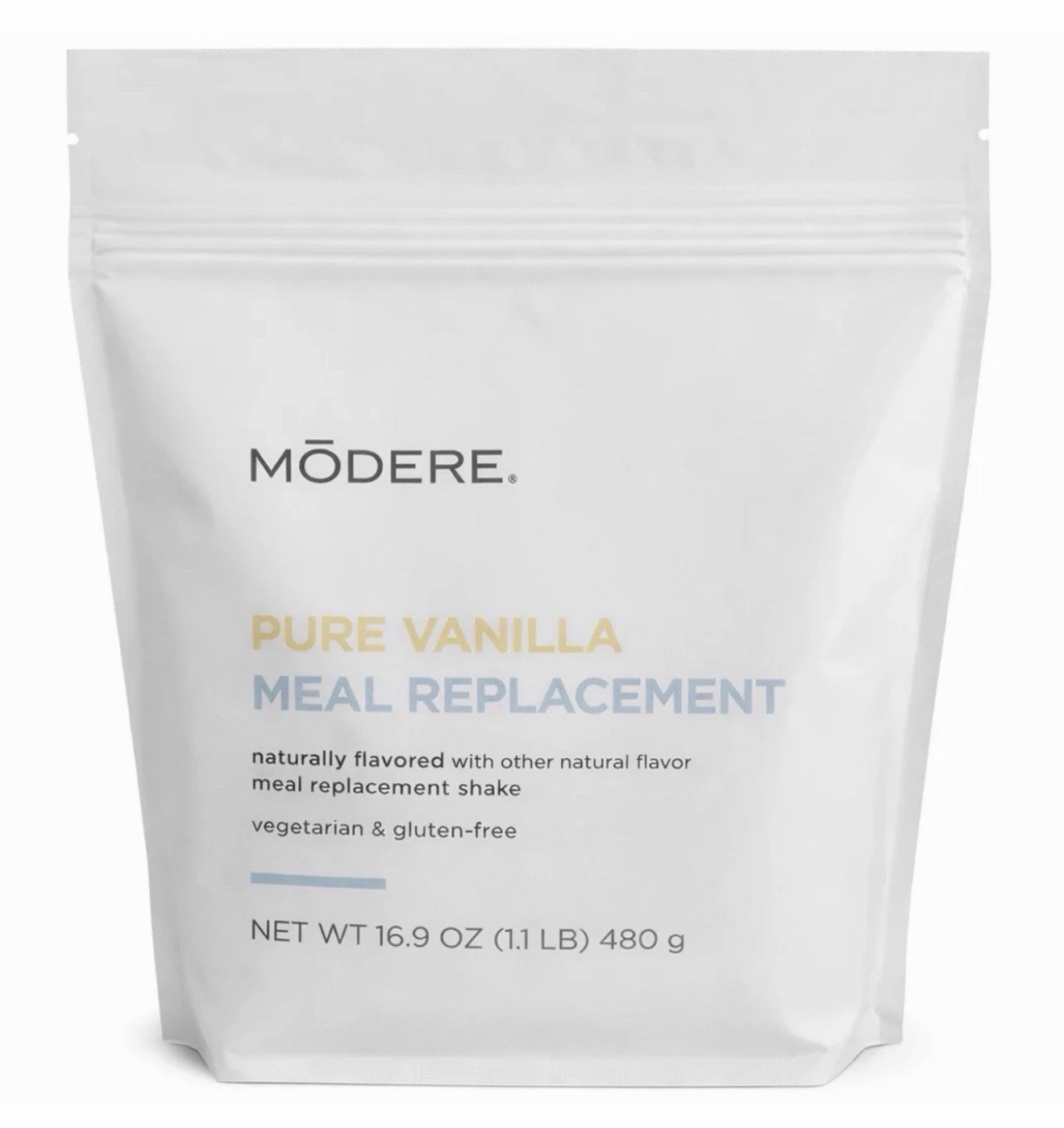 Modere Vanilla Shake Meal Replacement 16.9 Oz (1.1 LB) Ex: 10/26