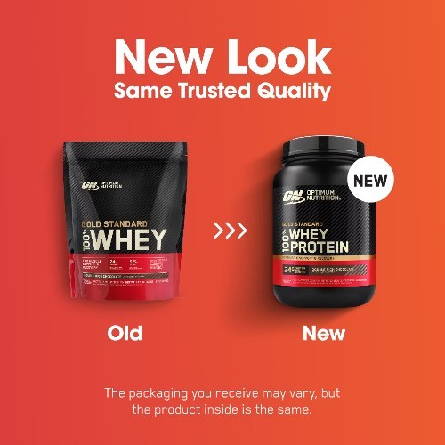 Optimum Nutrition Gold Standard 100% Whey Protein Powder – Double Rich Chocolate