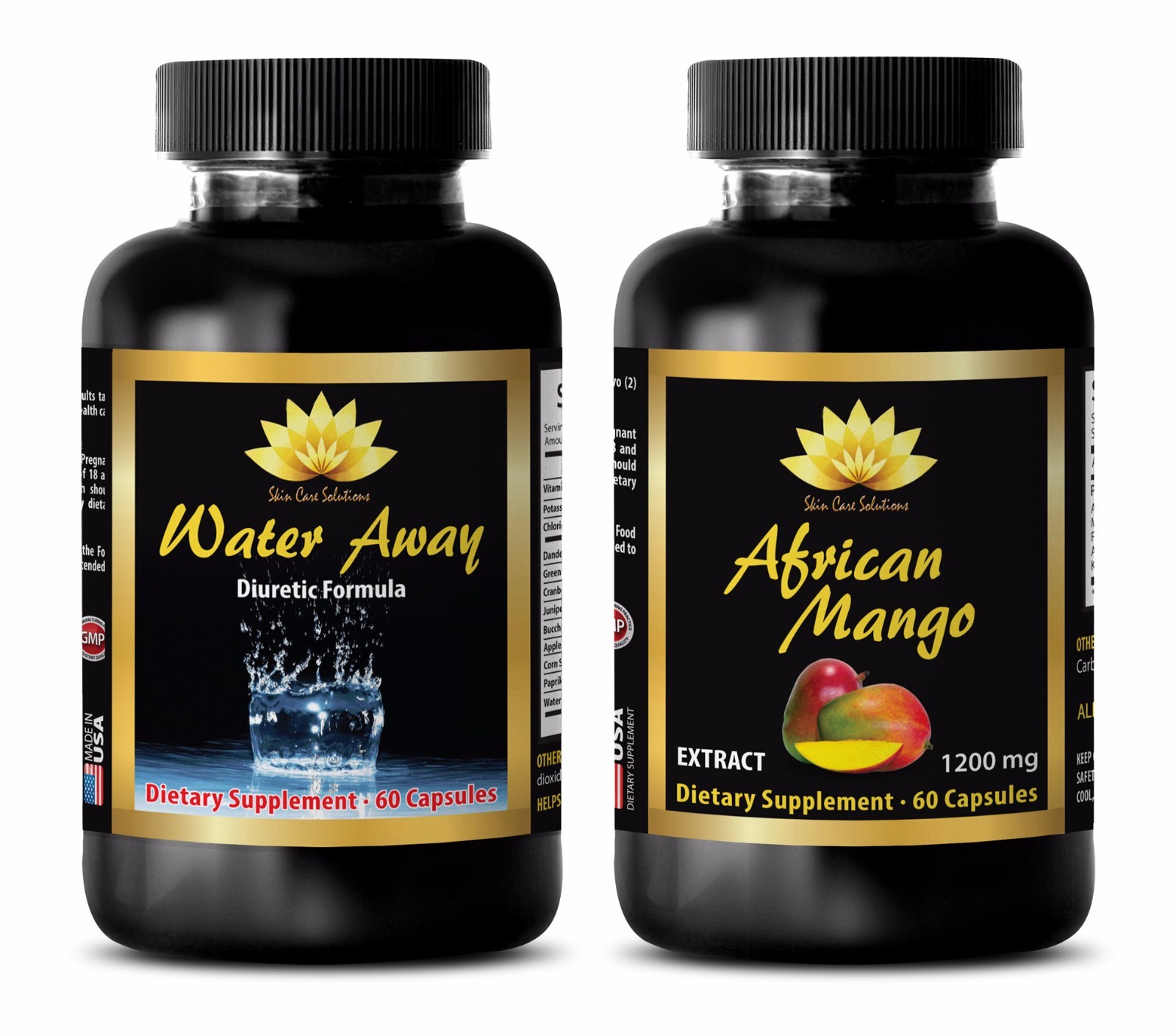 Anti-aging vitamin c – WATER AWAY – AFRICAN MANGO COMBO -green tea oil essential