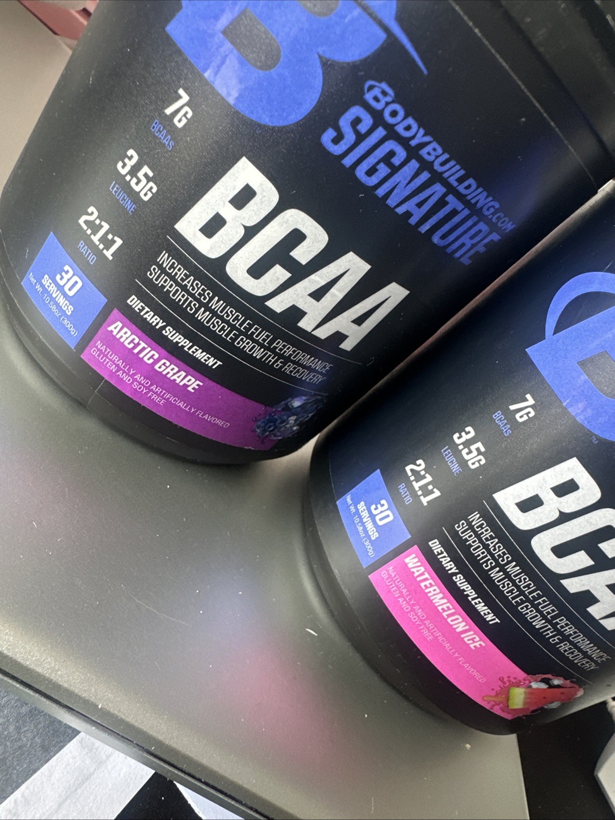 Bodybuilding.com Signature BCAA Increases Muscle Growth & Recovery 30 Serving.