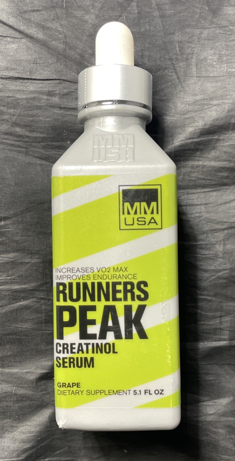 MMUSA Runners Peak Creatinol Serum Enhanced VO2 Max – Grape 5.1 oz 12/2026