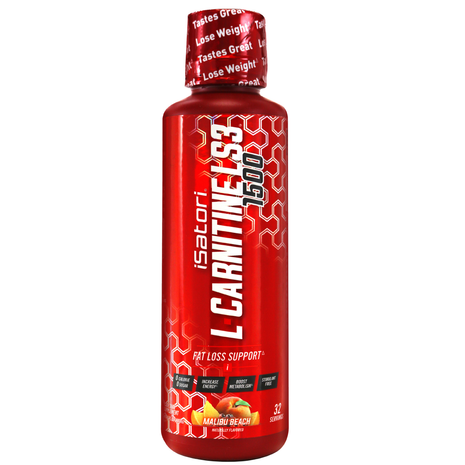 L-CARNITINE LS3 1500 Fat Loss – Metabolism – Malibu Beach 1500mg (32 Servings)