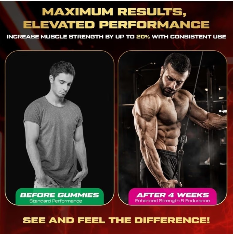 Kukaly Creatine Monohydrate Gummies for Men Women, 9000MG Creatine Gummies