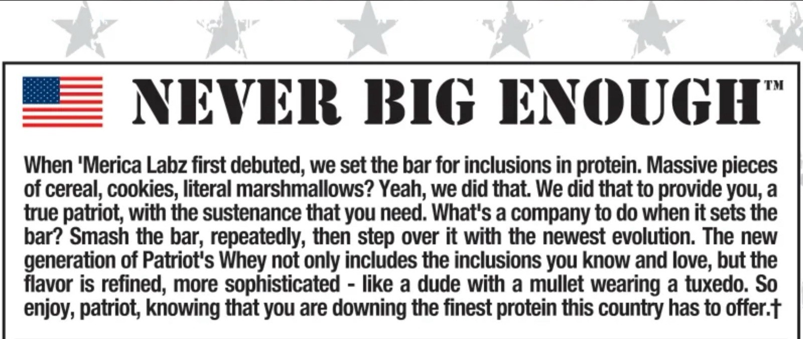PROTEIN (WHEY) W/ AMINOS – ‘Mercia Labz – Patriot’s Whey: S’mores [2lbs]