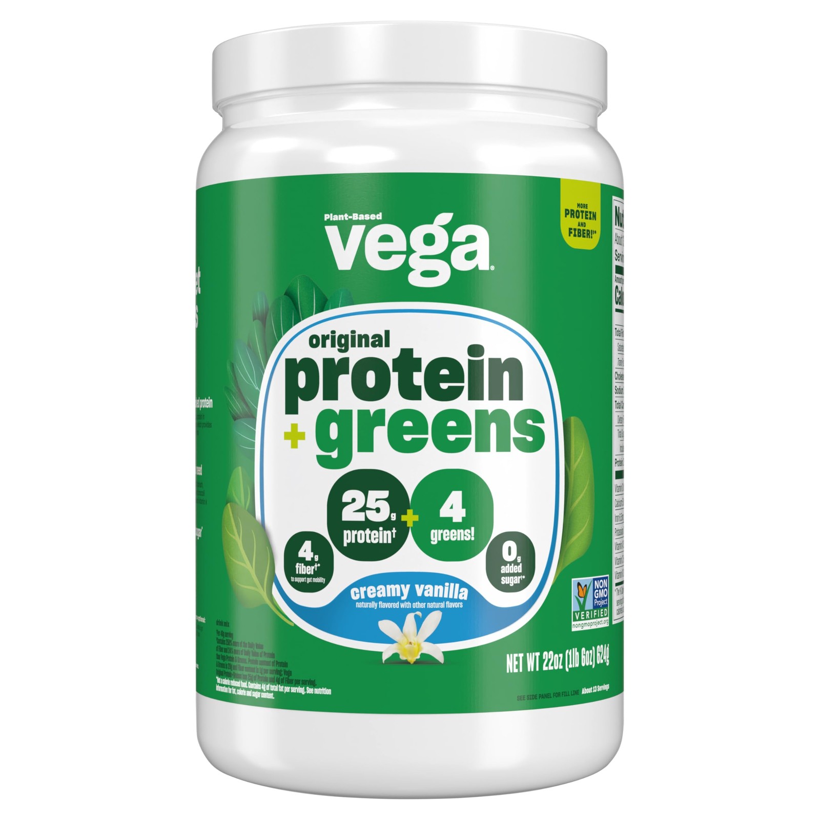 Vega Protein And Greens Protein Powder Vanilla – 20G Plant Based Protein Plus