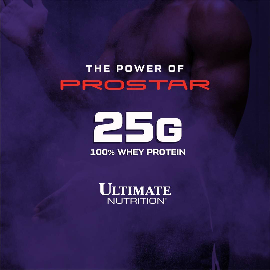 Prostar Whey Protein 25 Grams of Protein – 30 Servings, Banana, 2 Pounds