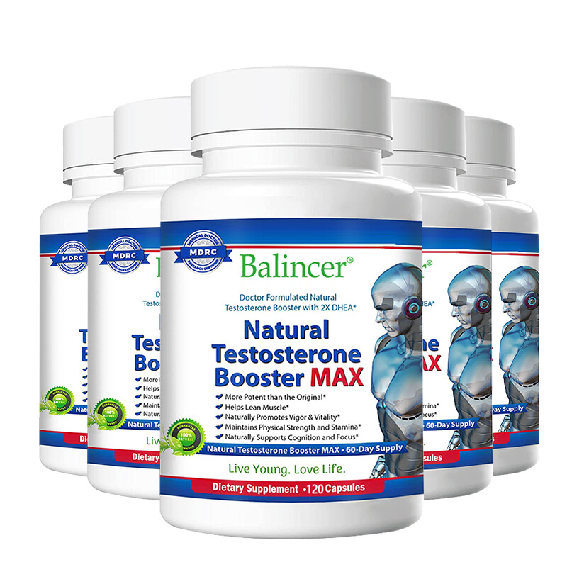 Testosteron Booster Monster Test for Men Testosterona Capsules Muscle Gain – US