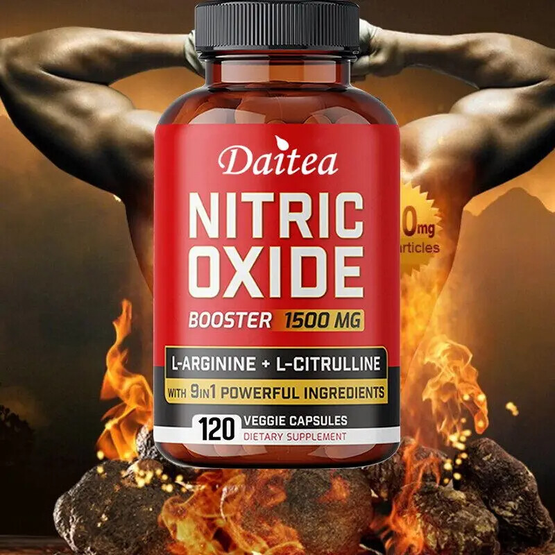 Nitric Oxide Booster 1500mg Supports Healthly Nitric Oxide Production 30/60/120